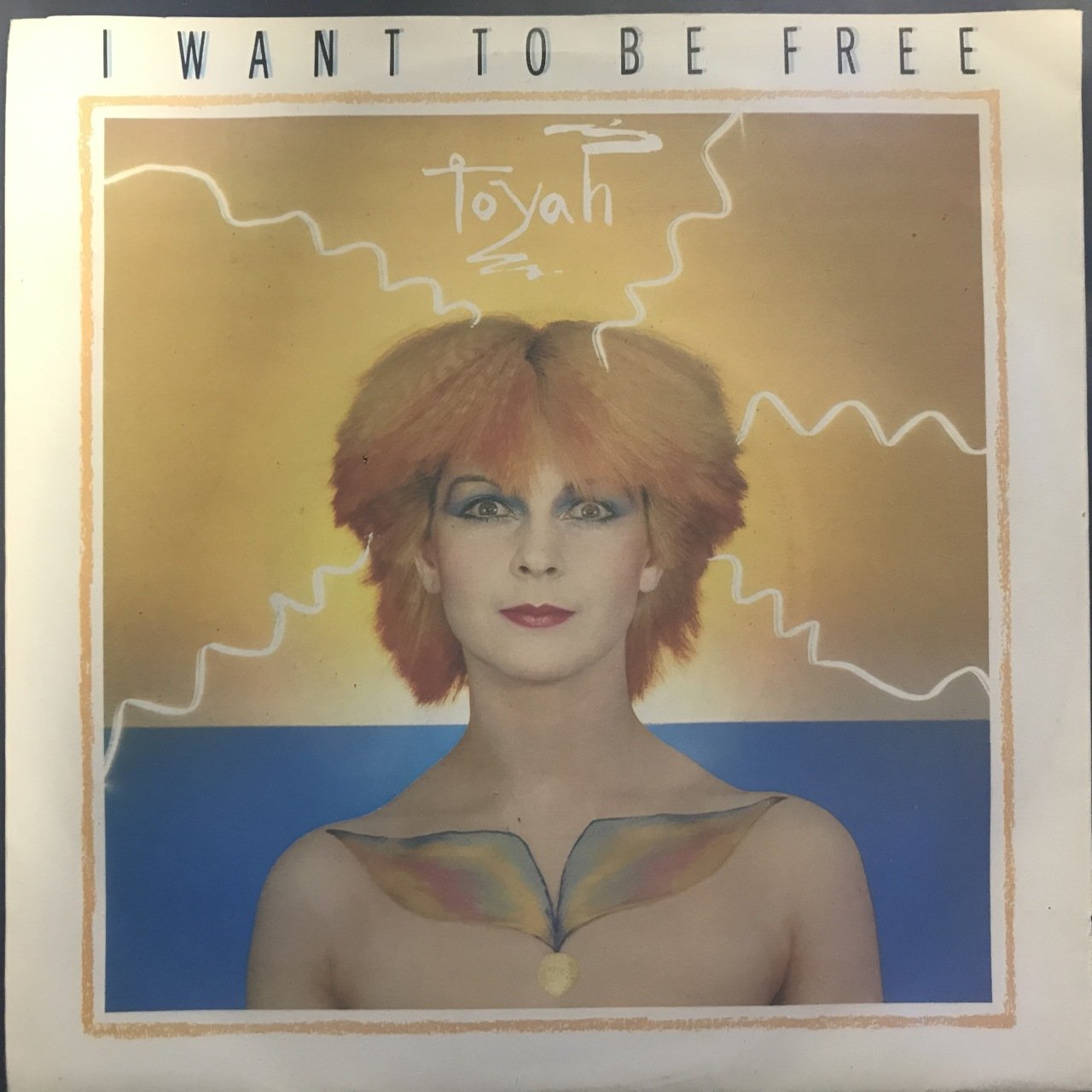 Toyah I Want To Be Free 45lik Plak