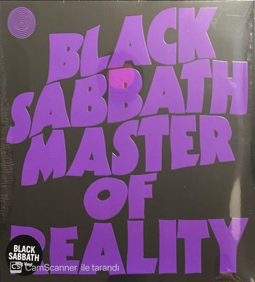 Black Sabbath Master Of Reality LP Plak