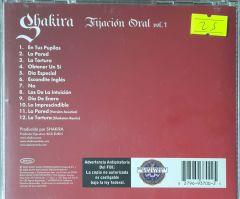 Shakira Fijaciön Oral Vol 1 CD