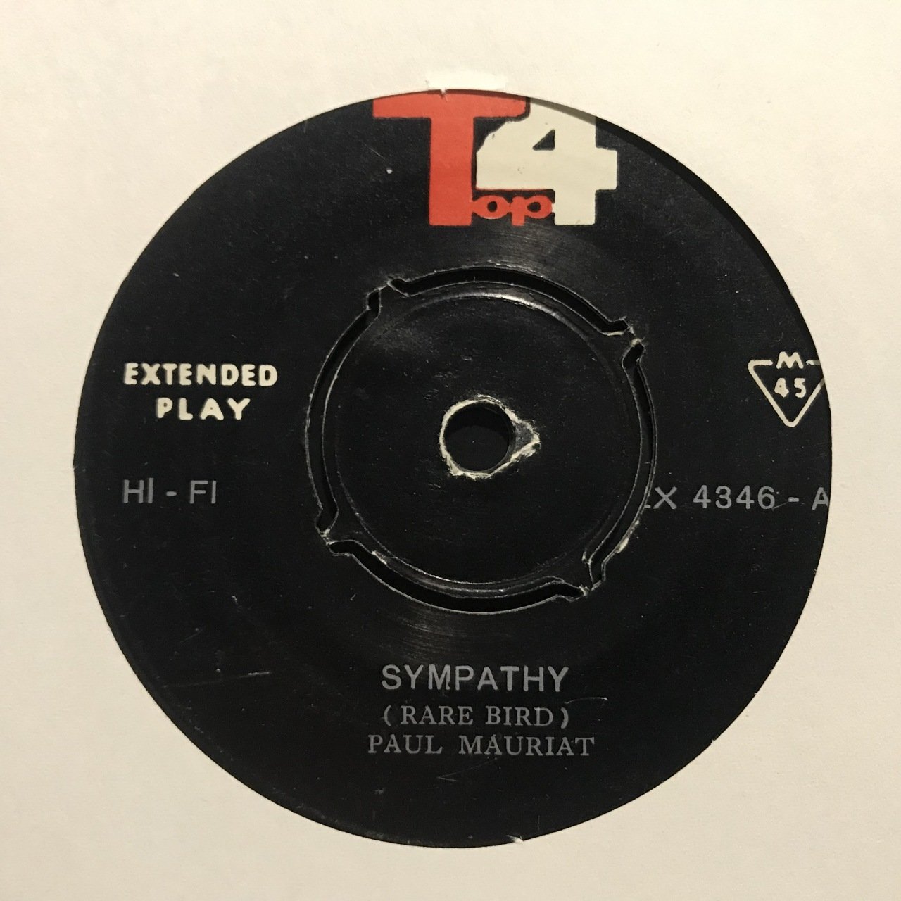 Paul Mauriat Sympathy 45lik Plak