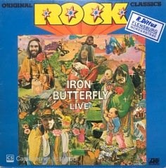 Iron Butterfly Live LP Plak
