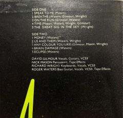 Pink Floyd The Dark Side Of The Moon LP Plak