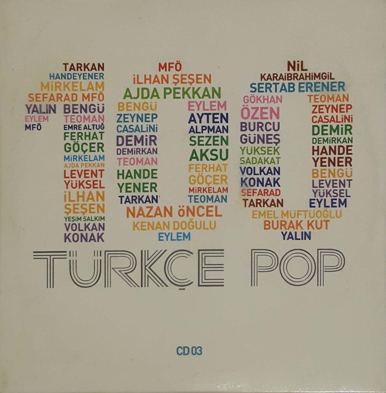 Türkce Pop Cd 03  CD