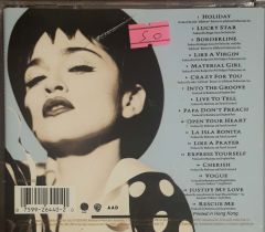 Madonna İmmaculate Collection  CD