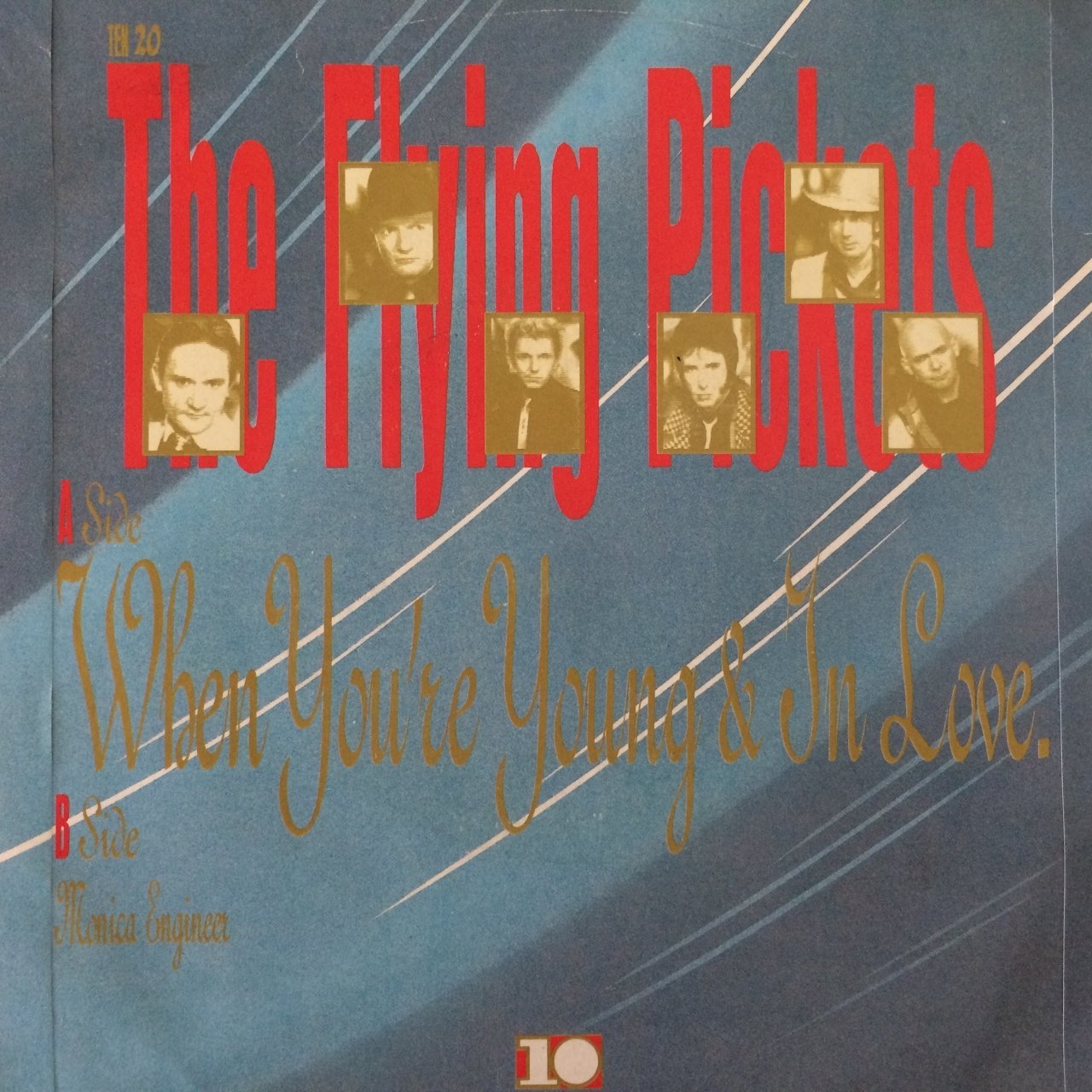 The Flying Pickets Young And İn Love 45lik Plak