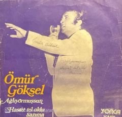 Ömür Göksel Ağlıyormuşsun 45lik Plak