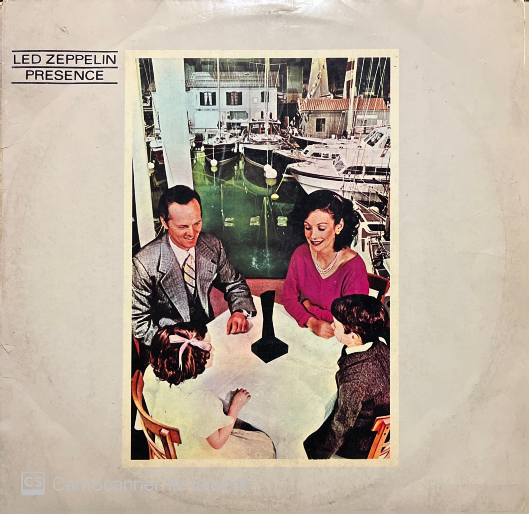 Led Zeppelin Presence LP Plak