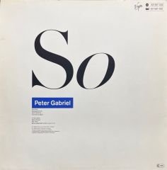 Peter Gabriel So Dönem Baskı LP Plak