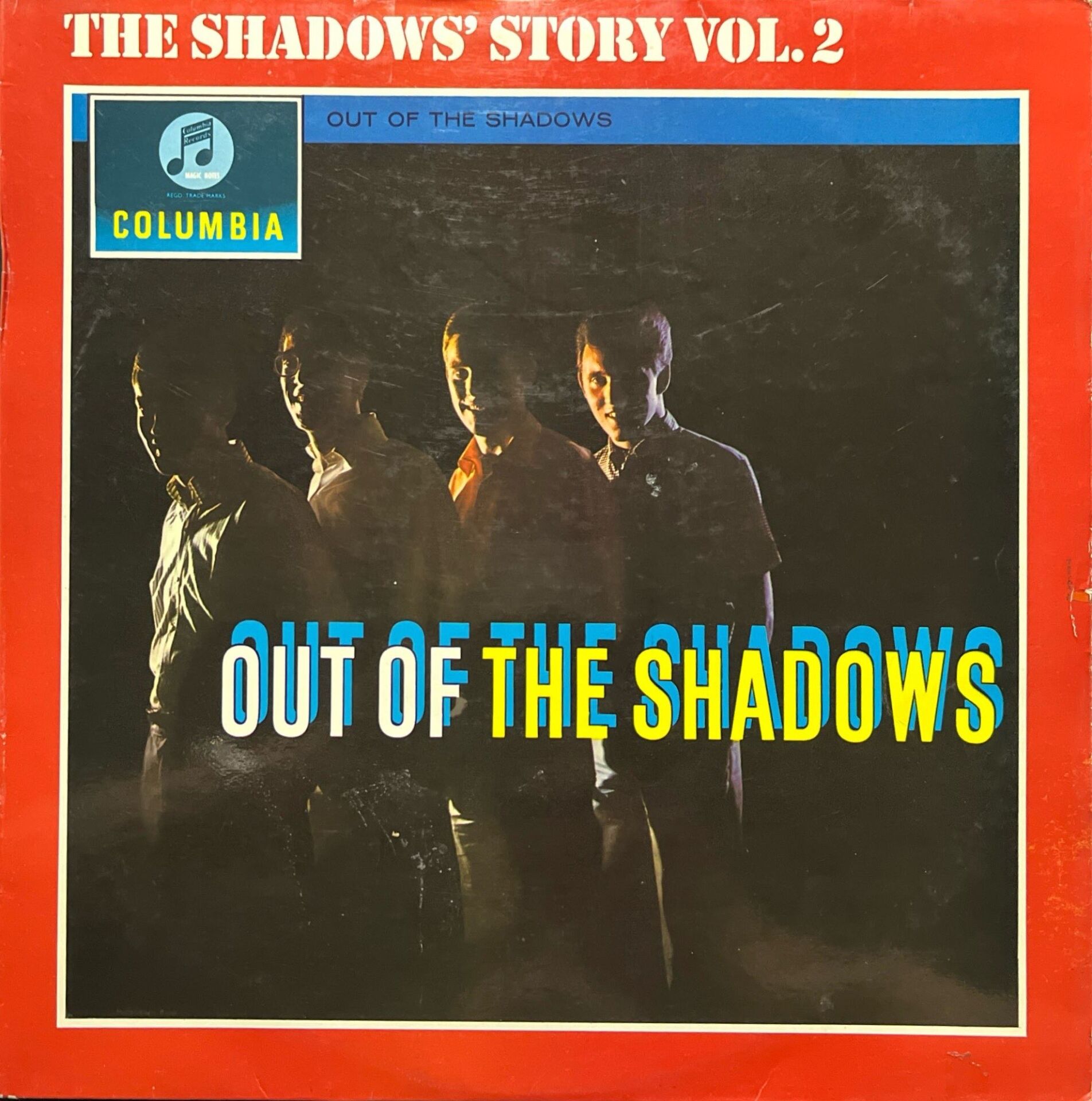 The Shadows' Strory Vol. 2 Out Of The Shadows LP Plak