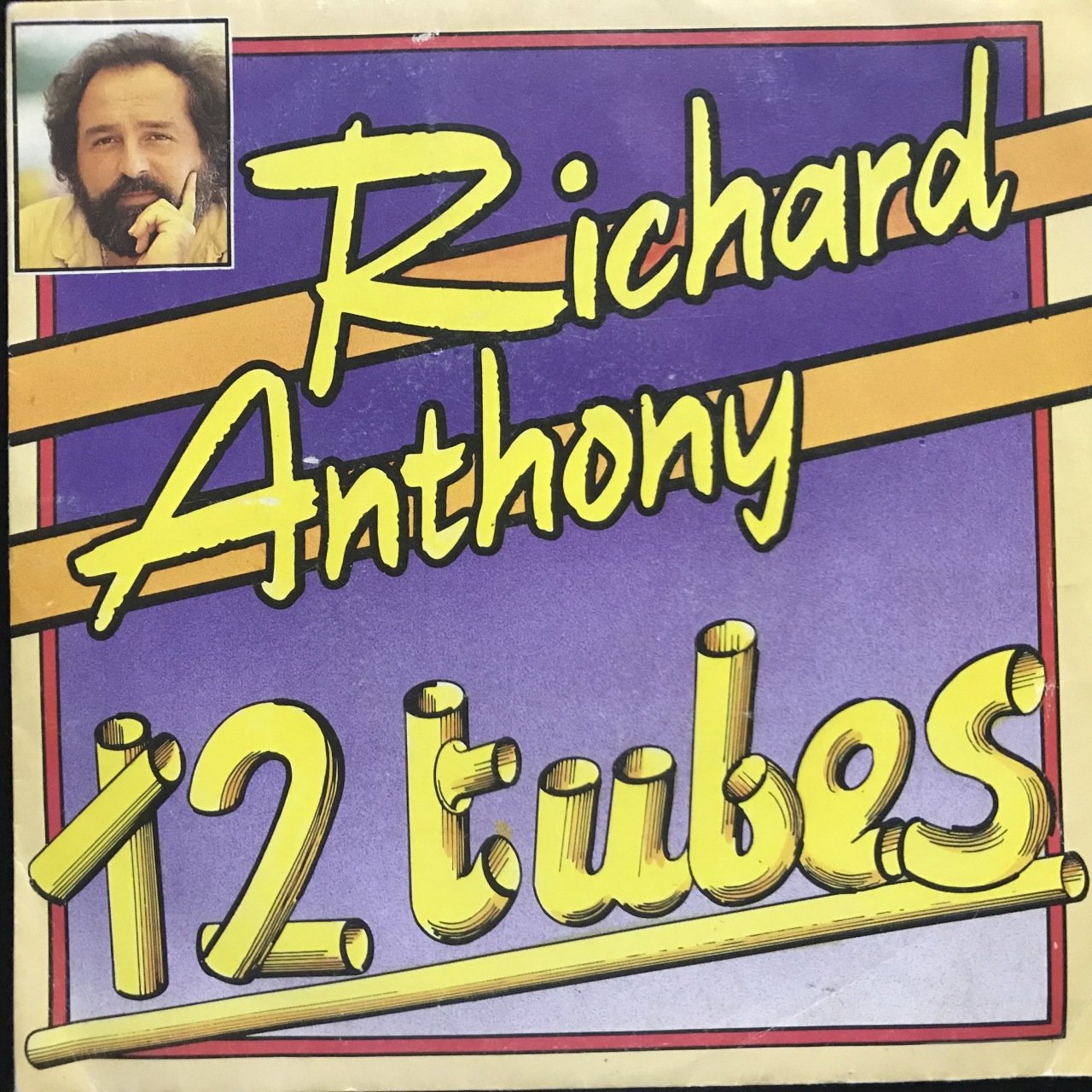 Richard Anthony 12 Tubes 45lik Plak
