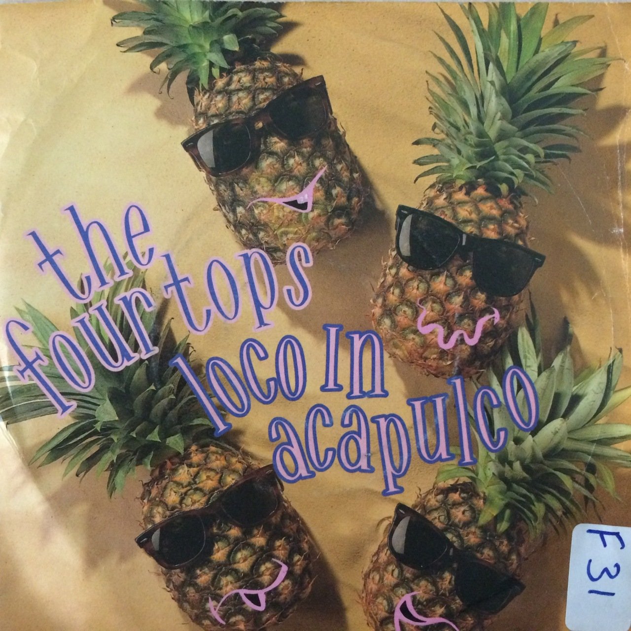 The Four Tops Loco İn Acapulco 45lik Plak