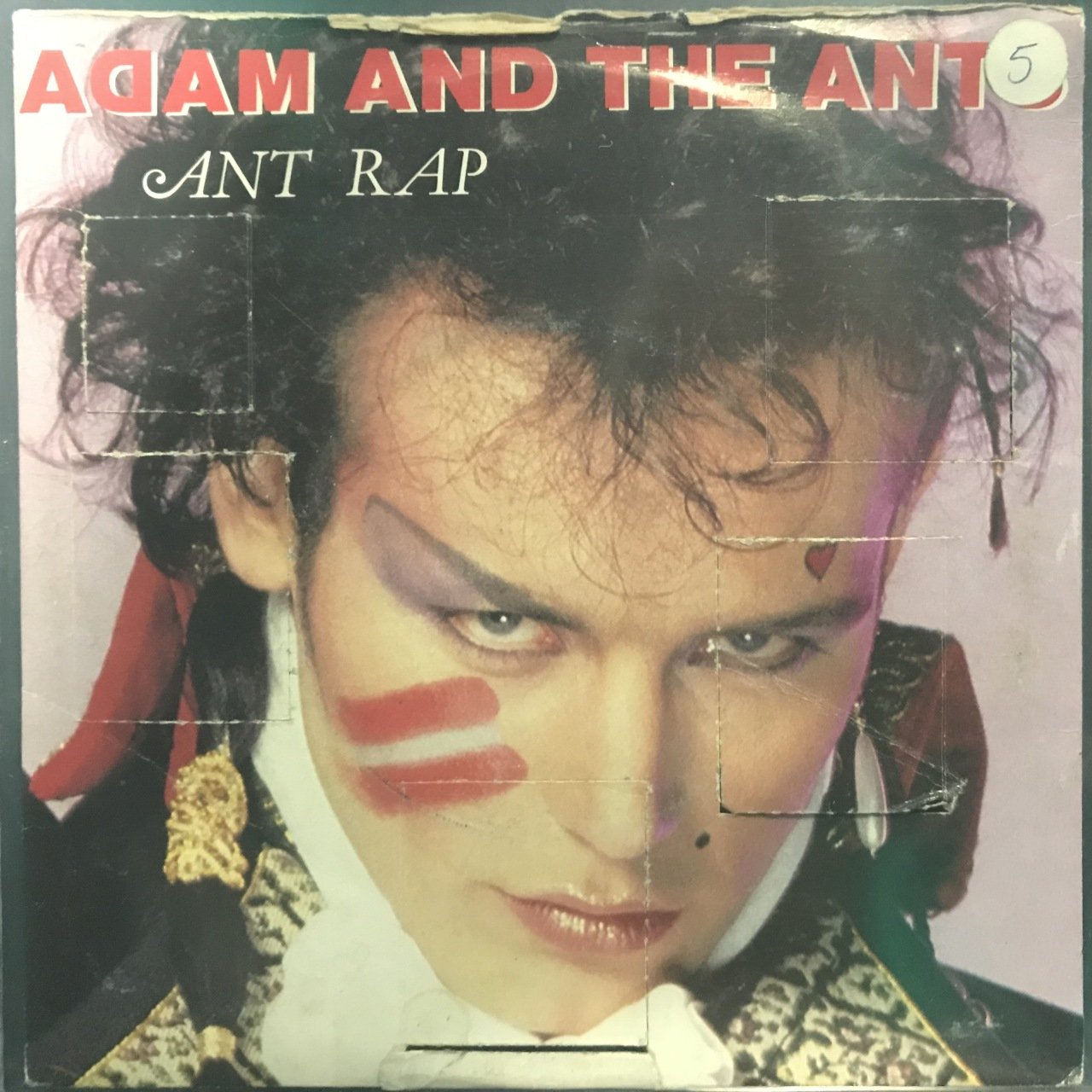Adam & The Ants Ant Rap 45lik Plak
