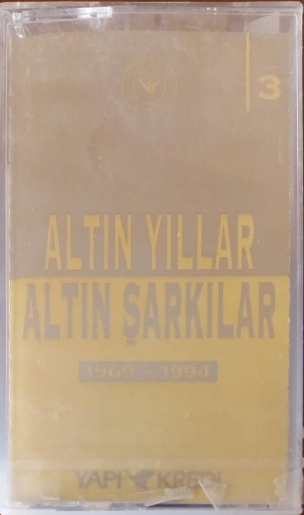 Altın Yıllar Altın Şarkılar 3 Açılmamış Jelatininde Kaset