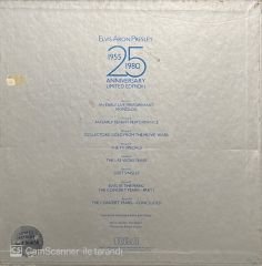 Elvis Aron Presley 1955 1980 25 Anniversary Limited Edition 8 Lp Box Set Plak