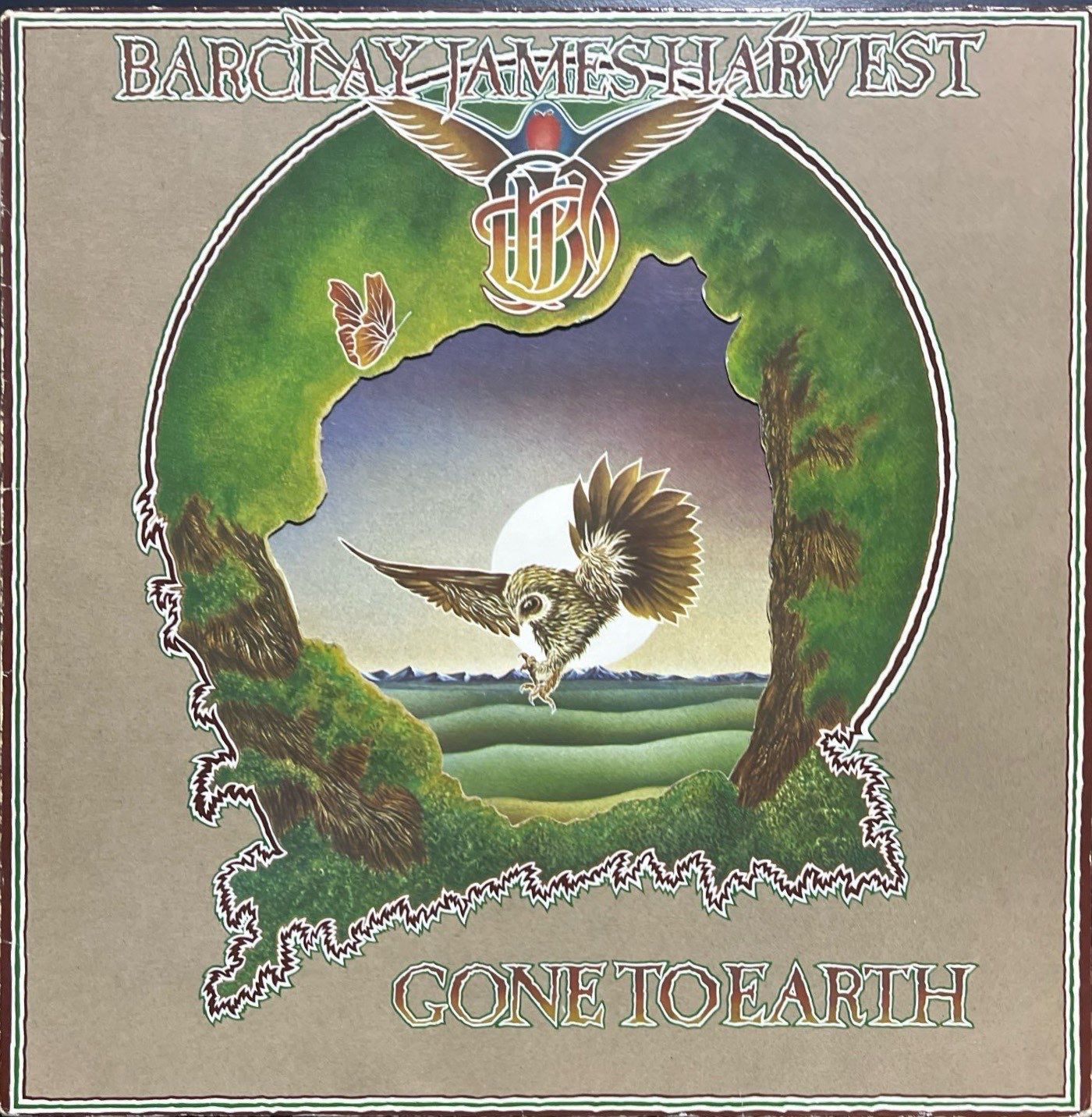 Barclay James Harvest Gone To Earth LP Plak