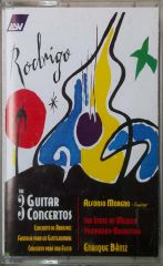 Rodrigo 3 Guitar Concertos Kaset