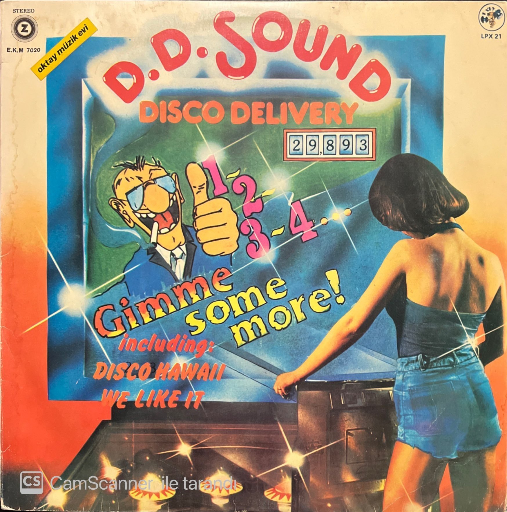 D. D. Sound Disco Delivery LP Plak