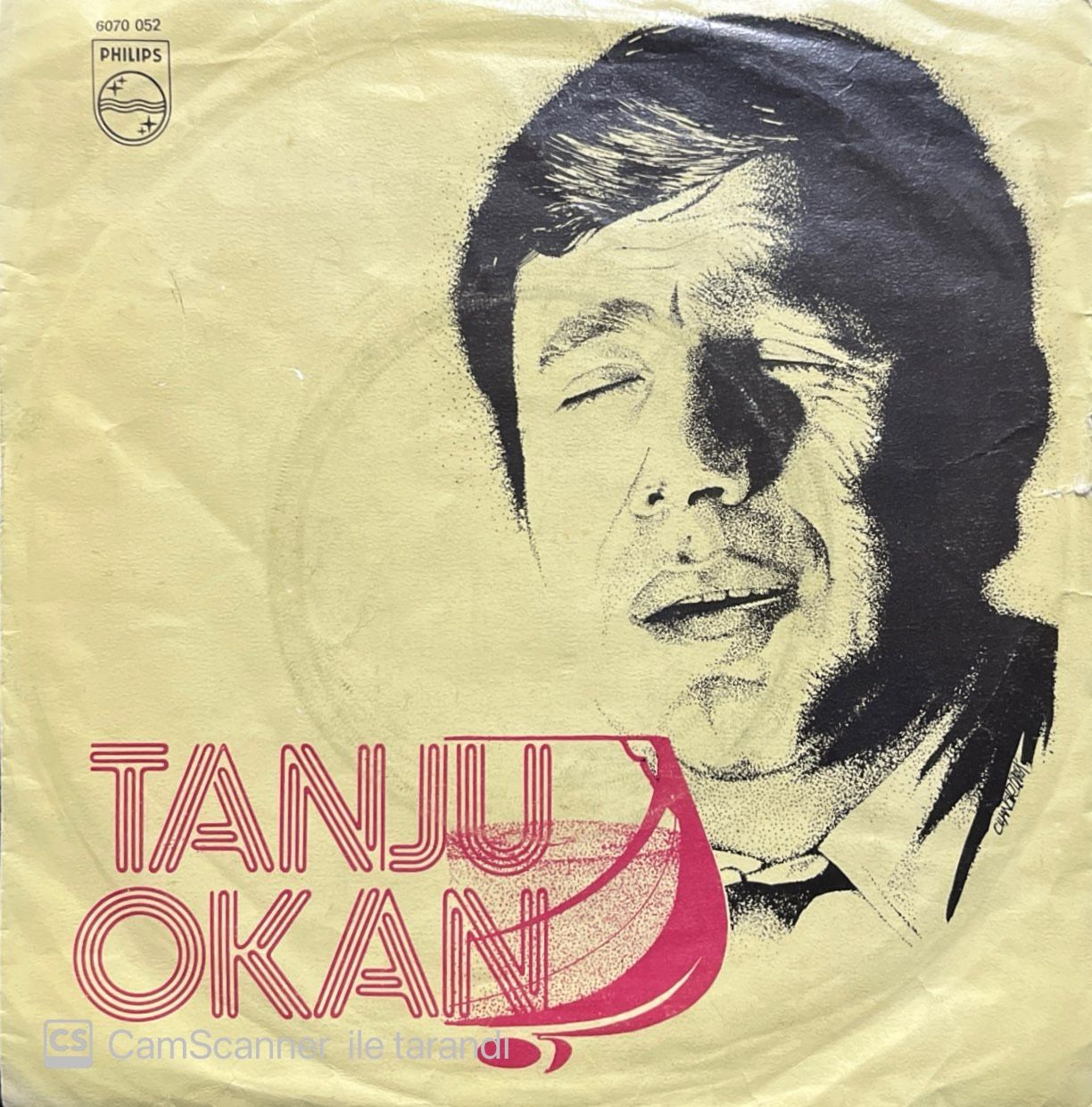 Tanju Okan Deli Gibi Sevdim 45lik Plak