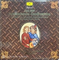 Carl Orff Carmina Burana Catulli Carmina Double LP Klasik Box Set Plak
