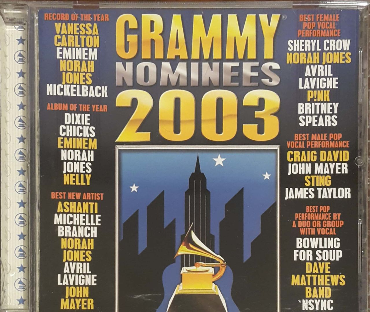 Grammy Nominees 2003 CD