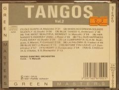 Tangos Vol.2 Green Masters CD