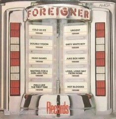 Foreigner Records LP Plak