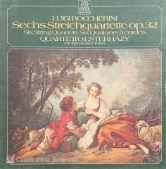 Luigi Boccherini Sechs Streicquartettet Op.32 Double LP Klasik Box Set Plak