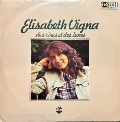 Elisabeth Vigna Des Rires Et Des Lunes LP Plak