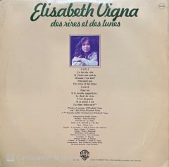 Elisabeth Vigna Des Rires Et Des Lunes LP Plak
