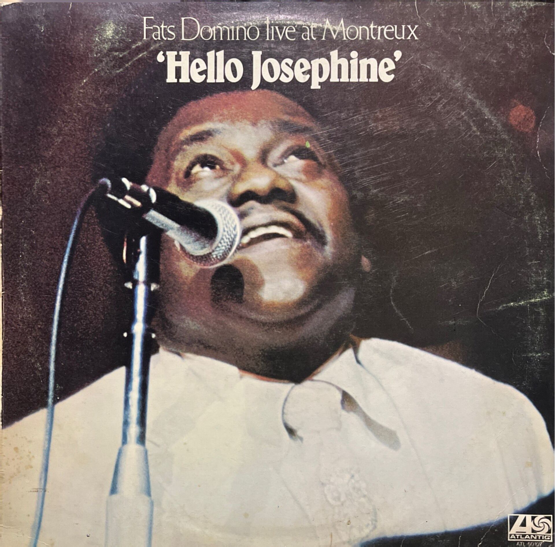 Fats Domino Live At Montreux Hello Josephine LP Plak