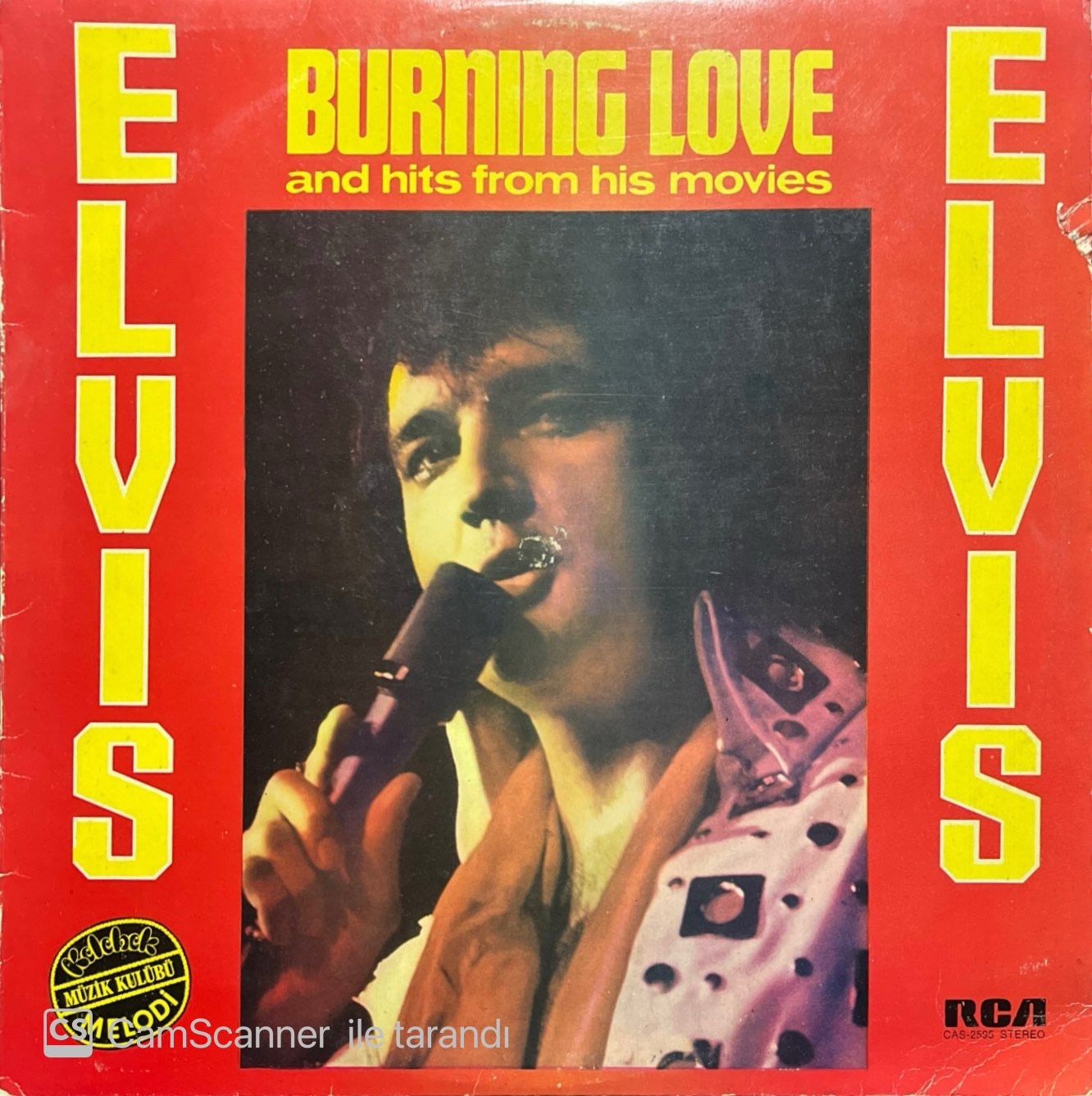 Elvis Presley Burning Love LP Plak