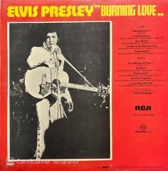 Elvis Presley Burning Love LP Plak