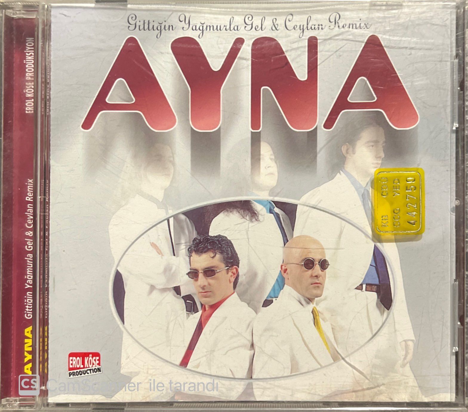 Ayna Gittiğin Yağmurla Gel & Ceylan Remix Sarı Bandrollü CD
