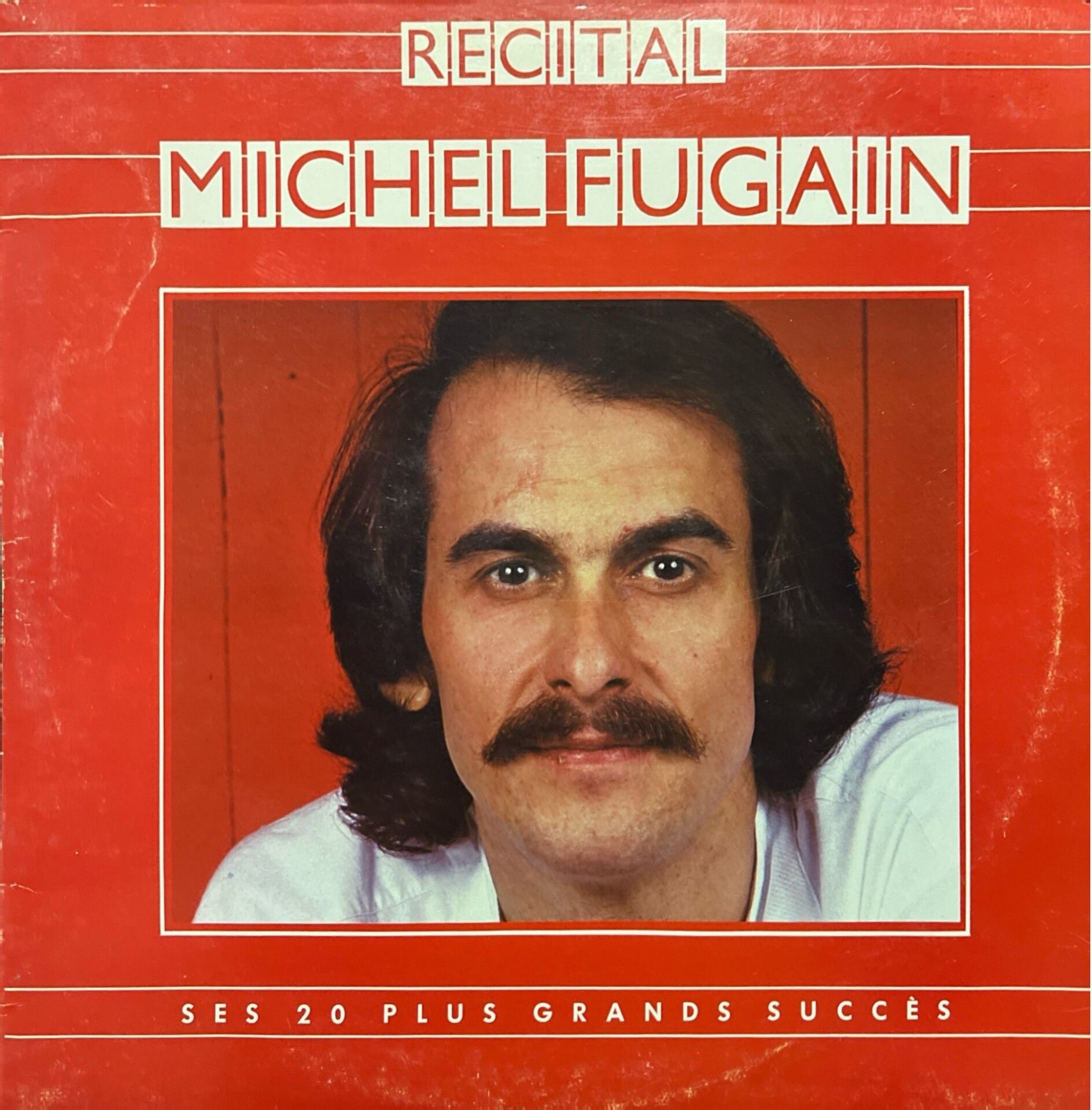 Michel Fugain Recital LP Plak