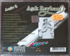 Aşık Reyhani Arşiv 6 Açılmamış Jelatininde CD