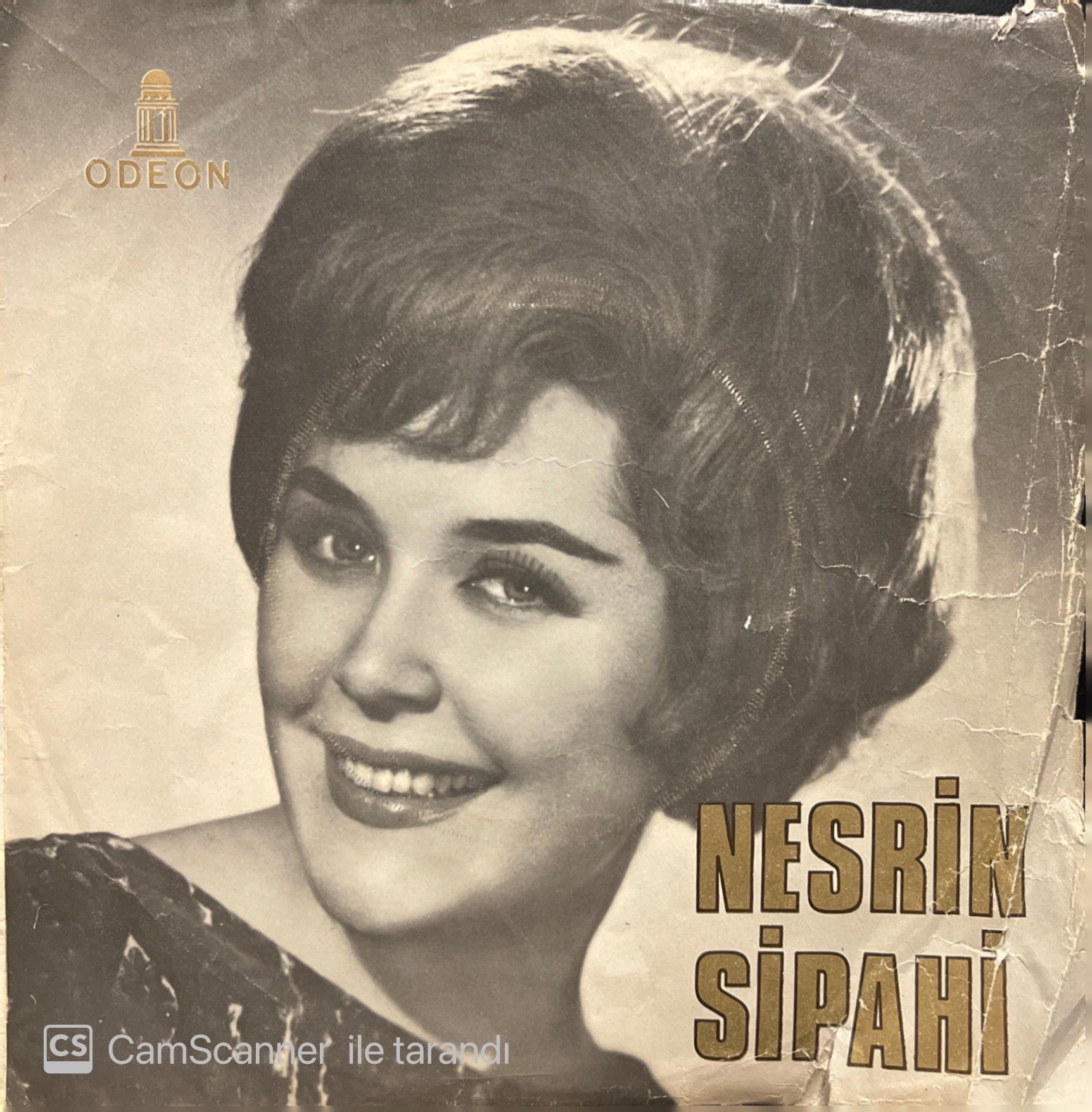 Nesrin Sipahi Ay Beyaz Deniz Mavi 45lik Plak
