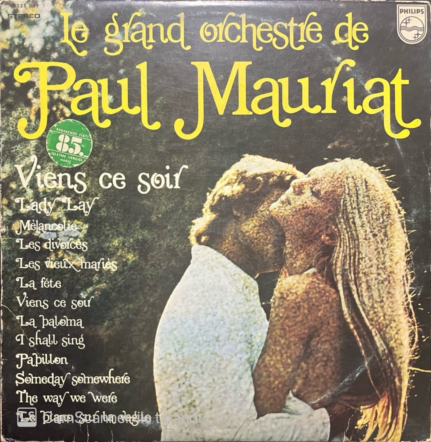 Paul Mauriat Viens Ce Soir LP Plak