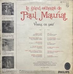 Paul Mauriat Viens Ce Soir LP Plak