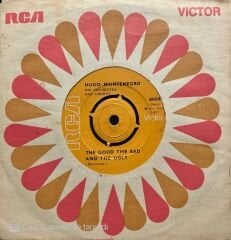 Hugo Montenegro The Good The Bad And The Ugly 45lik Plak