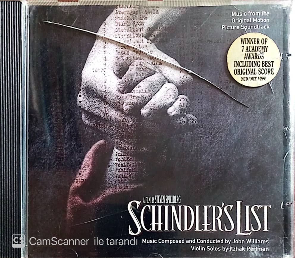 Schindler's List Soundtrack CD
