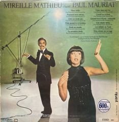 Mireille Mathieu Chante Paul Mauriat LP Plak