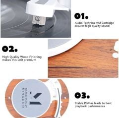 *ÜCRETSİZ KARGO Music Public Kingdom Tt238 Bluetooth Özellikli Led Aydınlatmalı Gövdeli Pikap