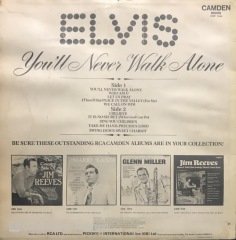 Elvis Presley You'll Never Walk Alone LP Plak