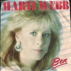 Marti Webb Ben 45lik Plak