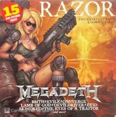 Metal Hammer Razor The Serrated Edge Of Heavy Metal Megadeth CD