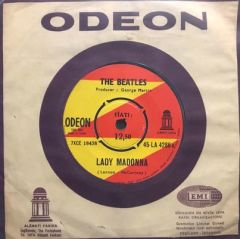 The Beatles Lady Madonna 45lik Plak
