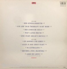 Feuerland Udo Lindenberg LP Plak