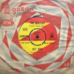 The Beatles Hey Jude 45lik Plak