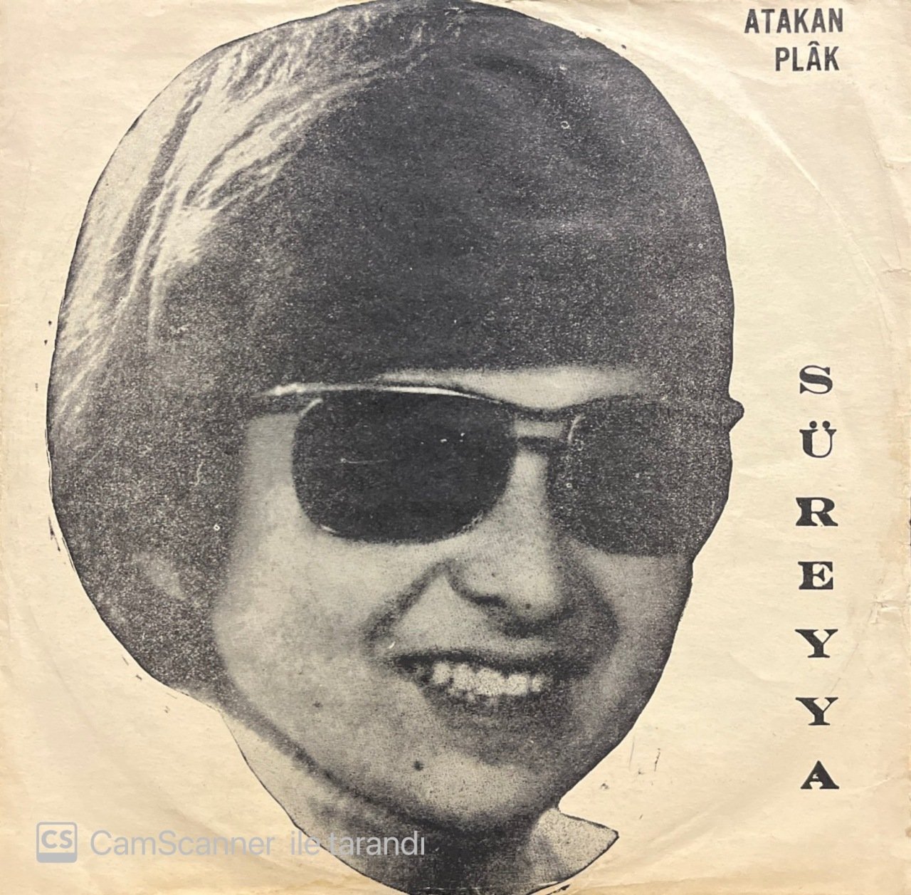 Süreyya Can Kara Gözlüm 45lik Plak