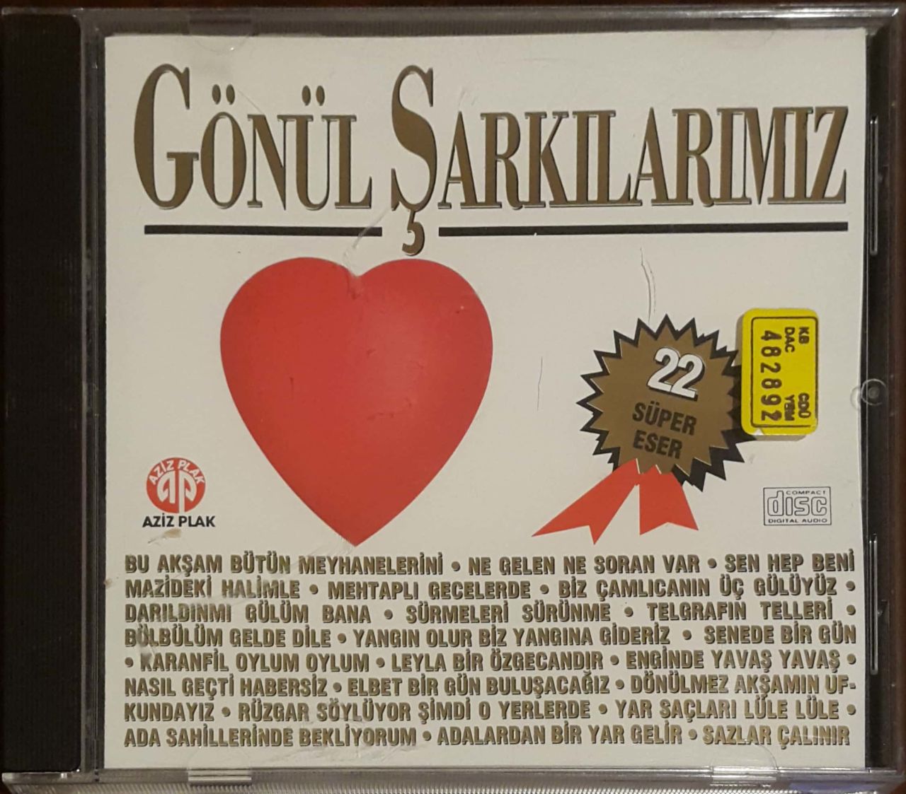 Gönül Şarkılarımız CD